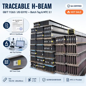 Poutre en H en <span class=keywords><strong>acier</strong></span> à succès : profilés en <span class=keywords><strong>acier</strong></span> HEA120, HEB300, IPE240, IPE300, W12X26, W14X30, S355J2H, <span class=keywords><strong>6m</strong></span>-12m - Product Image 1