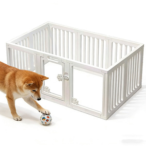 Corral para Perros de Plástico Moderno a Bajo Precio, Fácil de Montar, Plegable, para Cachorros y Mascotas de Tamaño Pequeño y Mediano, para Interiores - Product Image 2