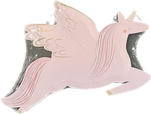 <span class=keywords><strong>Assiette</strong></span> à gâteau jetable de 9 pouces en gros pour filles <span class=keywords><strong>licorne</strong></span> fête d'anniversaire fête prénatale - Product Image 2