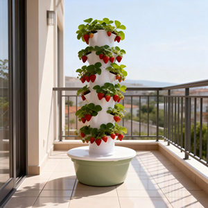Système de jardin vertical <span class=keywords><strong>hydroponique</strong></span> écologique à 5 étages pour usage domestique et commercial - Product Image 1