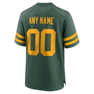 Livraison directe broderie Green Bay Packerses maillot de football américain Josh Jacobs Doubs Tucker Kraft maillots d'uniforme de football - Product Image 3