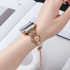 Correa de Reloj Inteligente Ajustable de Aleación Dorada de Lujo Yusslab con Hebilla para Reloj Iwatch10 38-40-41mm - Product Image 4