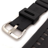 Bracelet de montre de sport en plastique noir pour hommes remplacement original 18 20 22 mm bracelet de montre gshock