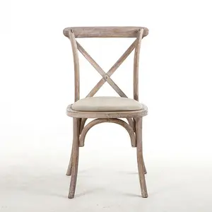 Cadeira de madeira chinesa, antiguidade, clássica, empilhável, alta qualidade, cruz traseira, cadeira de madeira
