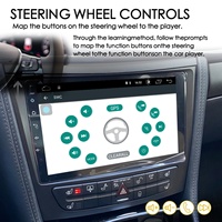 Autoradio stéréo pour tableau de bord avec 128 Go de mémoire, commande vocale AI, CarPlay, Android Auto, DSP, GPS, navigation, Mercedes-Benz W211 E200 2012-2013