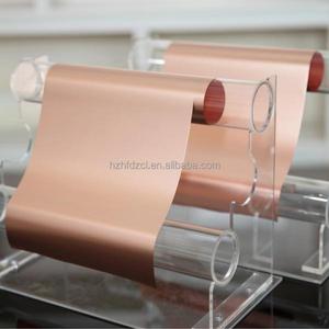 Rouleau de feuille de cuivre pur Hongfeng 4,5m-35m, feuille de cuivre électrolytique double face de haute pureté 99,9% - Product Image 3