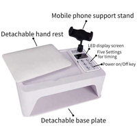 Lampe UV LED 96W pour ongles, machine de photothérapie portable pour usage domestique et professionnel, personnalisable OEM ODM, prix unitaire bas, directement de l'usine