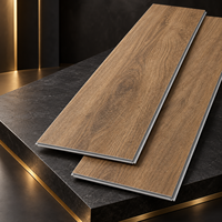 Revêtement de sol SPC à clipser HM Commercial, planches de vinyle imperméables avec sous-couche insonorisante IXPE, ODM