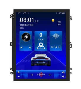 9.7Inch 2 DIN Dọc Màn Hình Cảm Ứng Tesla Xe Đài Phát Thanh Carplay Phổ Đa Phương Tiện Xe Stereo Màn Hình <span class=keywords><strong>Android</strong></span> Đầu Đơn Vị Máy Nghe Nhạc - Product Image 1