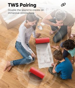 Bluetooth Speaker với HD âm thanh di động không thấm nước TWS ghép nối, cho nhà/Bên/ngoài trời/bãi biển, điện tử tiện ích, món quà sinh nhật - Product Image 6