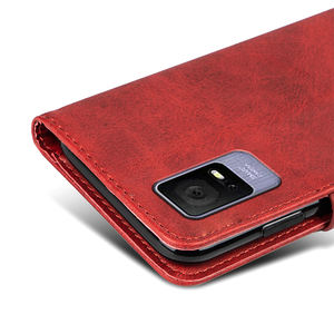 Nuevo estilo de cuero Flip TPU funda de teléfono para TCL 403 T 40 XE 502 XL 505 M23 Smart4 PU ranura con tarjeta cubierta de teléfono celular - Product Image 5