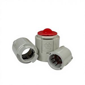 Adaptador de Conducto ABS de Encaje Rápido de un Solo Paso para Proyectos Eléctricos Profesionales - Product Image 1