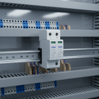 Parafoudre industriel TY-12.5M 2P Type 1+2 AC avec varistance T1, dispositif de protection contre les surtensions 12.5KA IP20 certifié CE
