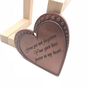 Etiqueta colgante de memoria única para campanas de viento, gota de metal, memoria de los muertos - Product Image 2