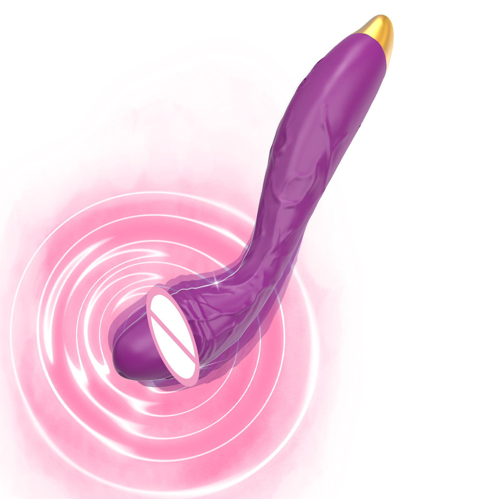 dildo medizinisches silikon Medical Silicone Realistic Dildo – 7” Adult Toy for Women, Body-Safe