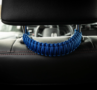 Poignée de toit de voiture en nylon haute résistance, vente en gros, avec logo personnalisé, équipement en paracorde, support pour sports et divertissements, barre d'appui