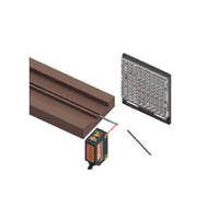 Distance de détection DC12 ~ 24V 10M 1*2 spot laser visible 1ms réponse à grande vitesse NO.NO capteur laser à réflexion spéculaire à commutation