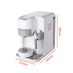 Thema Offre Spéciale 2in1 Espresso Cappuccino Capsule Making Capsule Machine à café avec pot à lait - Product Image 4