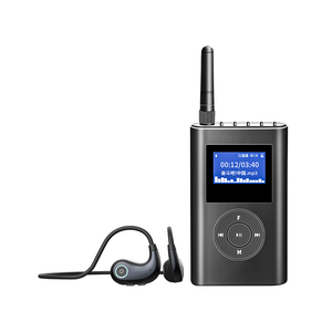 Sistema de Guía Turística Inalámbrico Bluetooth 5.0 con Alcance de 300m, Receptor de Auriculares Multicanal y Reproducción de Música desde el Teléfono - Product Image 1