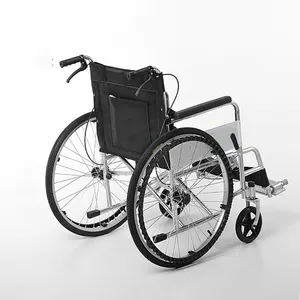 เก้าอี้รถเข็นคนพิการ,รถเข็นคนพิการแบบพับได้น้ำหนักเบาเก้าอี้หมุนสำหรับผู้ป่วย