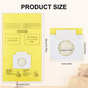 Recipiente desechable <span class=keywords><strong>para</strong></span> aspiradora, bolsa <span class=keywords><strong>para</strong></span> el polvo 50403 tipo C Q <span class=keywords><strong>para</strong></span> Kenmores 50403 50555 50558 50557 50410 53291, accesorio <span class=keywords><strong>para</strong></span> aspiradora - Product Image 2