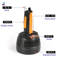 Machine de scellage par induction portable intelligente, scelleuse électromagnétique pour couvercles de boîtes, machine de fermeture de feuilles d'aluminium