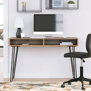 Fabrik hohe Qualität und langlebig Einfaches Design maßge schneiderte Holz Büro Computer Schreibtisch Computer tisch mit zwei Schubladen