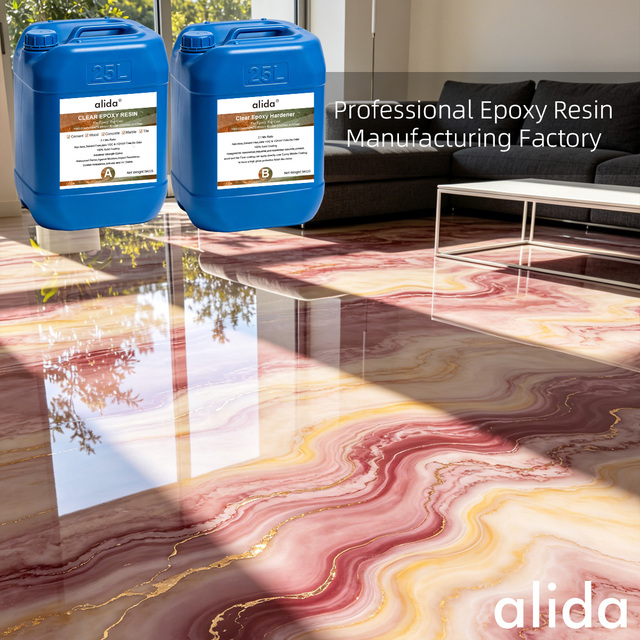 Self-Leveling Anti-Skid Epoxy Resin Flooring Coating Construction Adhesives & Sealants