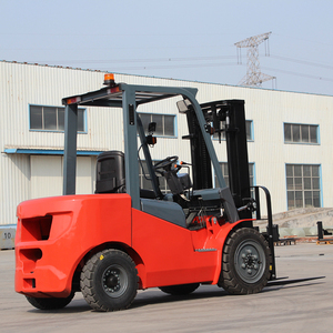 Высококачественный дизельный вилочный погрузчик 3, 4, 5, 6 тонн с японским двигателем, для работы на улице, высота подъема 3-7 м, вездеходный погрузчик 4x4 - Product Image 5