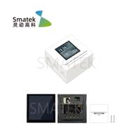 SMATEK Smart Home-Bedienfeld All-in-One-Smart-Bedienfeld mit 4-Zoll-HD-Touchscreen unterstützt die Einstellung mehrerer Sprachen