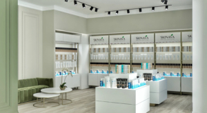 Présentoirs de Comptoir pour Magasins de Cosmétiques Haut de Gamme avec Éclairage LED - Décorations Personnalisables pour Boutiques de Cosmétiques - Product Image 2