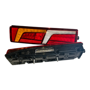 ไฟท้ายรถบรรทุก Shacman Delong M3000S X5000 X6000 แบบ LED สีแดงเต็มรูปแบบ 24V พร้อมไฟเบรกและไฟถอย - Product Image 6