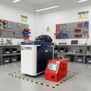 Nueva Máquina de Soldadura, Limpieza y Corte por Láser de Fibra con Motor para Metal, 3000W de Alta Potencia, Refrigerada por Agua, Alta Seguridad - Product Image 1
