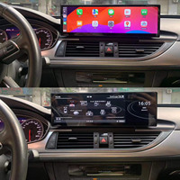 Autoradio Android 13 avec grand écran tactile de 14,9 pouces, processeur MTK8667 8 cœurs, CarPlay multimédia pour Audi A6L C7 2012-2018