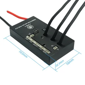 Controlador de Velocidad Preciso <span class=keywords><strong>Flipsky</strong></span> <span class=keywords><strong>75100</strong></span> V2.0 con PCB de Aluminio Basado en VESC con Botón de Encendido para Patineta Eléctrica, Scooter, Bicicleta Eléctrica - Product Image 4