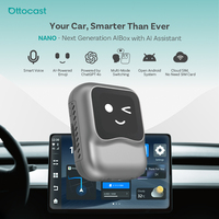 Ottocast PCS50 Nouveauté Adaptateur sans fil CarPlay Android Auto Nano avec boîte AI 8 Go + 128 Go Bluetooth 5.1 Garantie 1 an