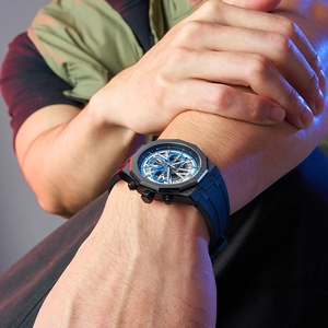 <span class=keywords><strong>Reloj</strong></span> con Caja de 12 Facetas y Logotipo Personalizado, Pedidos al por Mayor, con Esfera Hueca, Función Luminosa, Movimiento de Cuarzo, Accesorio de Moda Juvenil - Product Image 6