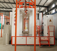 Ligne de peinture en poudre entièrement automatique personnalisée avec contrôle PLC pour la peinture en poudre de l'aluminium et de l'acier