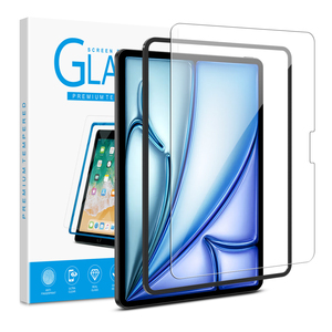 อุปกรณ์ป้องกันหน้าจอกระจกเทมเปอร์พรีเมี่ยมสำหรับ Apple iPad Air 11 13 iPad Pro 12.9 9.7นิ้ว iPad Mini ติ<span class=keywords><strong>ด</strong></span>ตั้งง่าย - Product Image 1