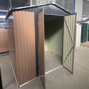 Vente <span class=keywords><strong>en</strong></span> gros de remise de <span class=keywords><strong>garage</strong></span> <span class=keywords><strong>en</strong></span> métal beige pour outils <span class=keywords><strong>Toit</strong></span> replié Stockage extérieur pour bâtiment de jardin <span class=keywords><strong>Bois</strong></span> traité sous pression pour stationnement de voiture - Product Image 3