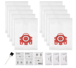 3D <span class=keywords><strong>Airclean</strong></span> Umweltfreundliche Filterstaubbeutel aus Vliesstoff, Ersatz für Mie Le FJM Haushalts- und Gewerbliche Staubsauger - Product Image 2