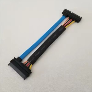 Cable de extensión de datos SATA de 22 pines (7+15 pines), cable de alimentación macho a hembra, disco duro de 3,3 V - Product Image 1
