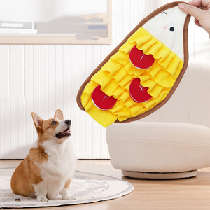 Stuoia per cani che annusa cibo che nasconde l'allenamento coperta che consuma energia giocattolo educativo per alleviare lo Stress della noia del tessuto in pile - Product Image 1