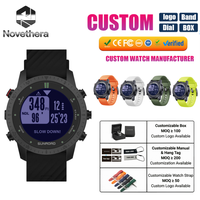 Jam Tangan Komputer Selam Digital D3 Men, Pengingat NDL, Tampilan Kedalaman, Tahan Air, Jam Tangan Olahraga Luar Ruangan untuk Penyelam, Grosir