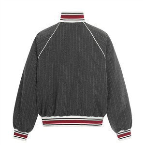 Cleanfit Spring Vertical Striped Casual Sports Suit <strong>Men</strong> Stand Collar Jacket Trendy Color-Block Double-Waistband Straight-<strong>Leg</strong> - Product Image 2