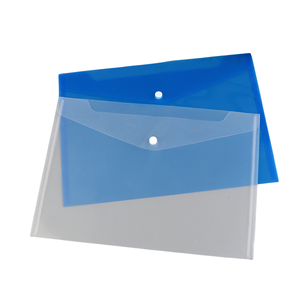 Carpeta de documentos Carpeta de archivos A4 Botón Bolsa de documentos A4 A5 A6 Cubierta de papel de PVC Cuaderno Diario Planificador Carpeta de bolsillo de plástico PP - Product Image 1