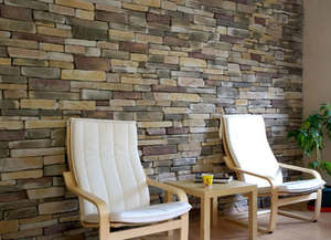 Bán Sỉ Đồ Trang Trí Hiện Đại Nhiều Màu Văn Hóa Ngoài Trời Đá Ốp Tường Nhà Đá Tự Nhiên Gỗ Dán Ngoại Thất - Product Image 4