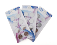 8PCS Mixte 3V Bouton CR Batterie CR2016 CR2025 CR2032 Batterie Multifonctionnelle Famille Pack