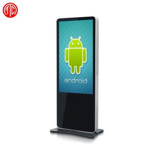 55inch <strong>Digital</strong> Signage <strong>Display</strong> Touch Screen Kiosk Full High Definition Lcd Android Player Interactive Tempered Glass Floor Stand - Product Image 1