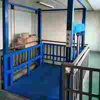 Elevador de Carga Industrial para Almacenes, Elevador Doble de Carga para Manejo de Mercancías en Fábricas, Movimiento Vertical de Materiales